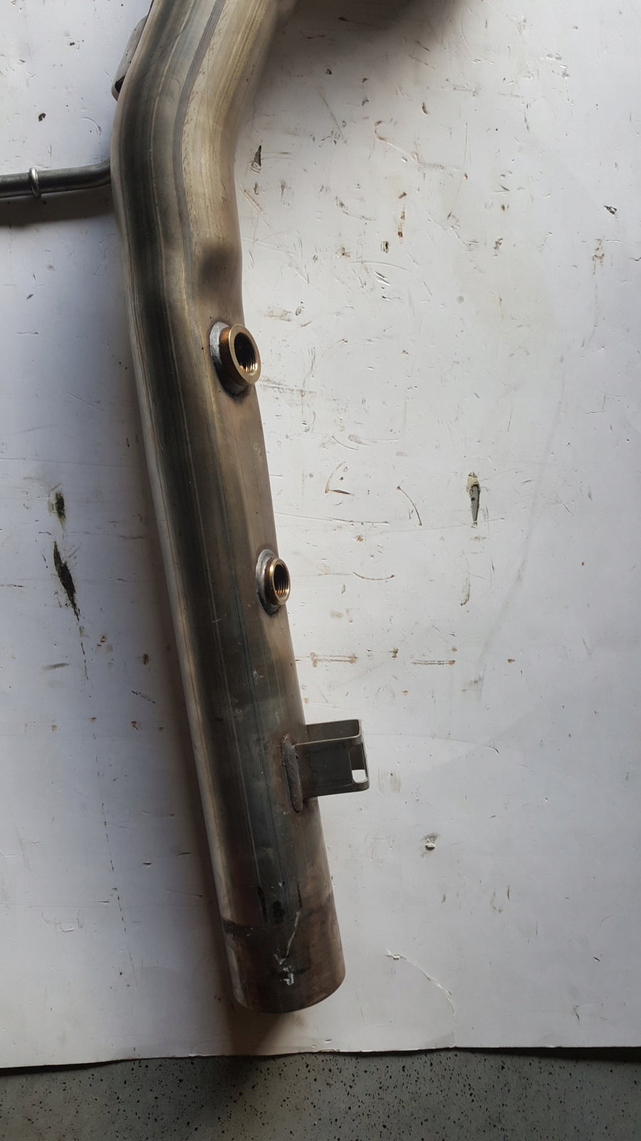rura + przepustnica AUDI 4K0253409C , 8W0253691A