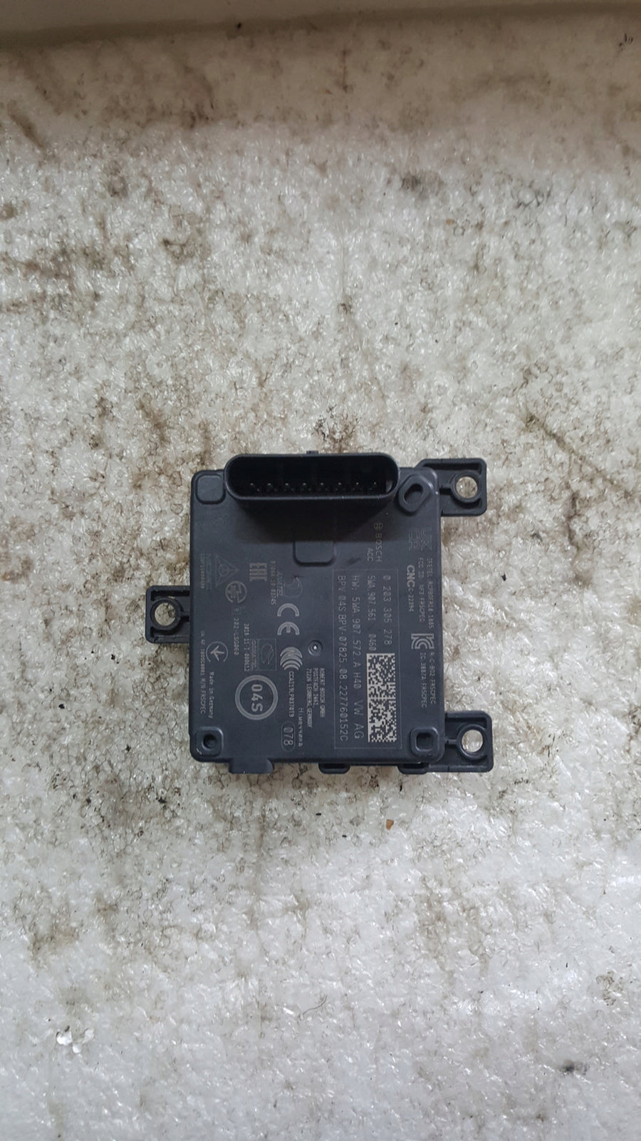 Radar Sensor odległości Audi Volkswagen Skoda 5WA907572A