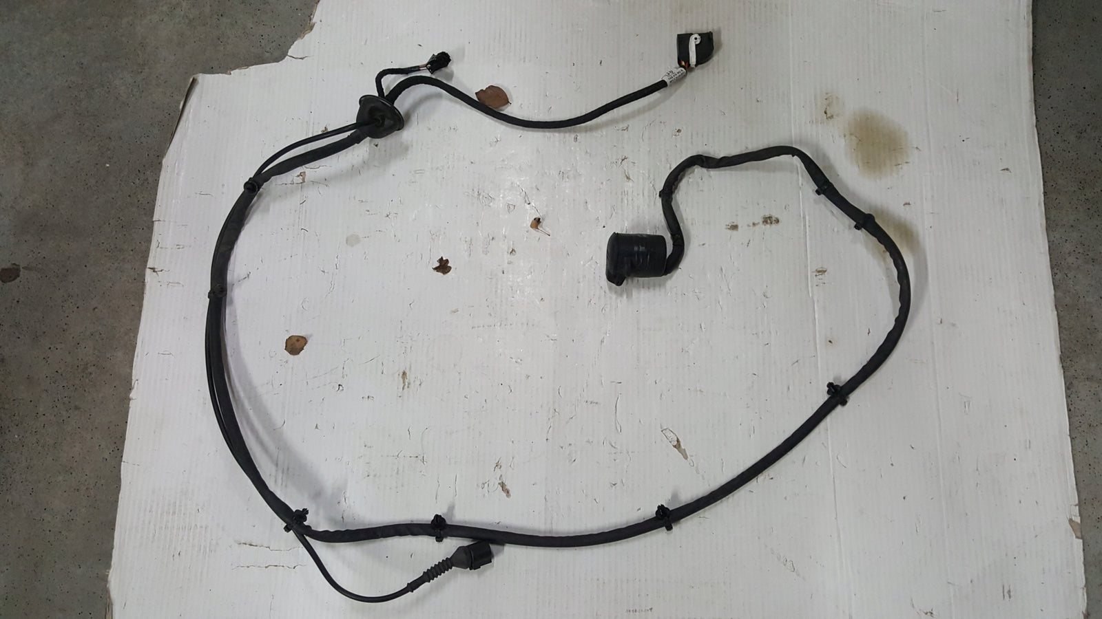 Wiązka instalacja haka VW TIGUAN 5NA971124K demontaż