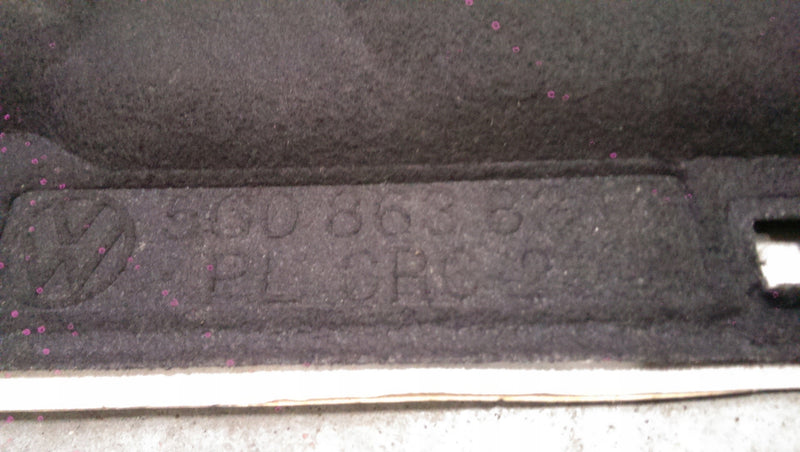 Wygłuszenie podbitka maski VW GOLF VII 5G0863831