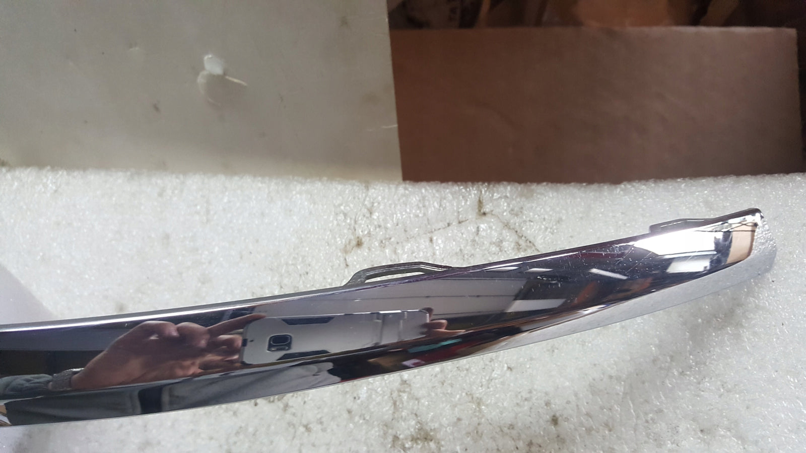 VW PASSAT B7 11- LISTWA CHROM ZDERZAKA TYLNEGO LEWY 3AF807459