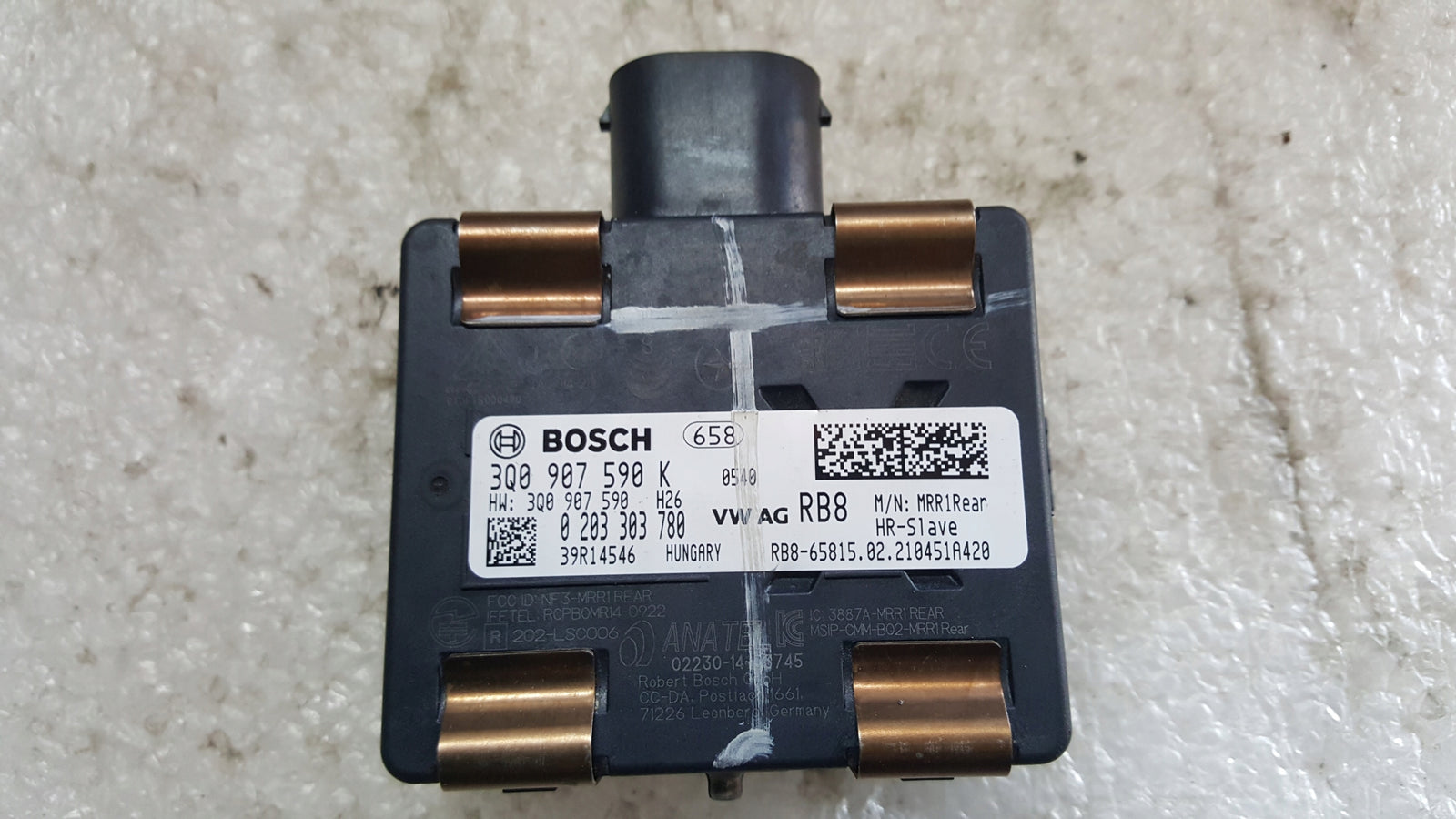 Radar sensor ACC VW SKODA SEAT AUDI 3Q0907590K